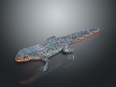 Lizard Anime Lizard Chameleon Cartoon Lizard Reptile Cold Blooded Animal Reptile Class 3d model