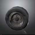 High Quality Automotive Hub Metal Part With Round Bolt Structure Design