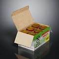 Open Cardboard Box With Shotgun Shells And Red Lidded Metal Cans