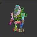 Industrial robot, unicycle robot, two-wheeled robot, robot, robotic assistant, small robot, robot butler, machine butler, character