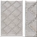 Nordic Square Carpet 3d model
