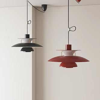 Antique Chandelier Small Bauhaus Chandelier 3d model