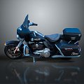 Motorcycle Two-wheeled Motorcycle Cross-country Motorcycle Road Race Motorcycle Motor Vehicle Transport 3d model