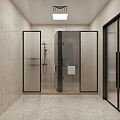 Modern Shower Room Shower Room 3d model