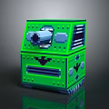 laser tower turret turntable sci-fi tower defense game tower defense sci-fi turret game turret game turret 3d model