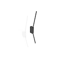 Modern Wall Lamps With Black And White Design And Long Slim Arms