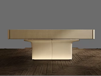Modern Front Desk 3d model