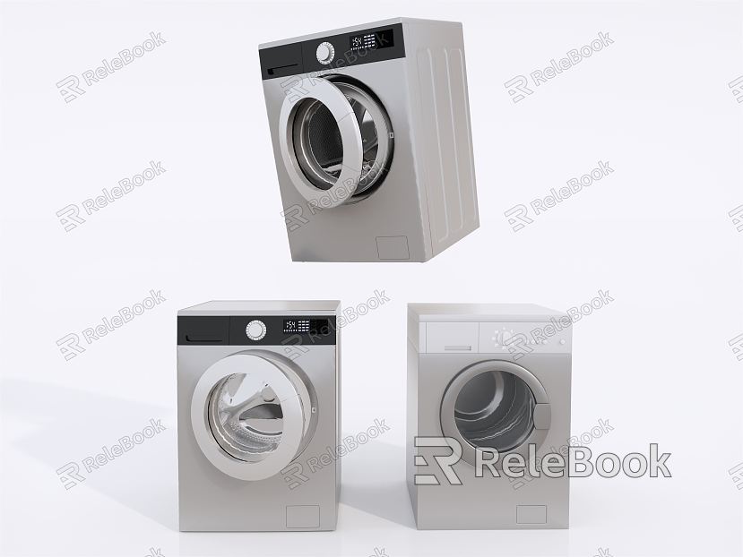 Modern washing machine model