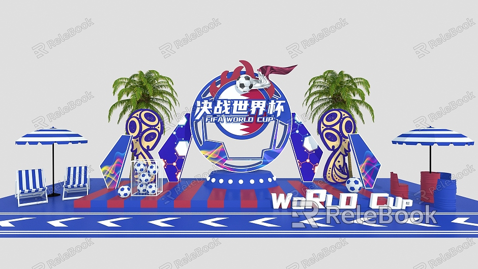 Summer Meichen Tropical Meichen pop-up shop Meichen Net Red Wall Photo Wall Coconut Tree World Cup Meichen Oktoberfest Meichen Music Festival Meichen Football Meichen model