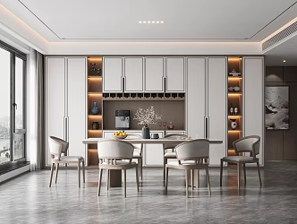 New Chinese Restaurant 3d model