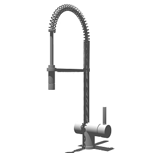 Modern faucet 3d model