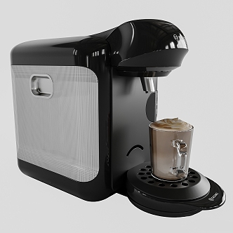 Modern Coffee Machine Beverage Machine Coffee Cup Kitchen Appliances Western Kitchen Decoration 3d model