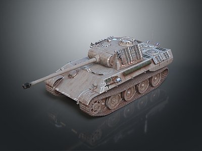 Modern Tank Light Tank Light Armor 3d model