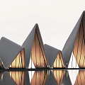 modern architecture 3d model