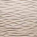 Textured Wall With Wavy Patterns In Beige Tone 3d model