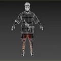 Cartoon Characters Man Game Characters Game Characters Anime Characters Handsome Men Fashion Characters 3d model