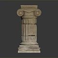 Columns Stone Columns Stone Columns Old Columns Roman Columns Roman Columns Classical Columns Greek Columns 3d model
