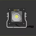 RAYVORE Modern Lighting Furniture With Black Housing Silver Components And Yellow Light