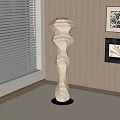 Modern floor lamp 3d model