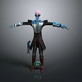 Sci-Fi Armor Alien Armor Sci-Fi Armor High-Tech Armor Futuristic Armor Alien Warrior Armor 3d model