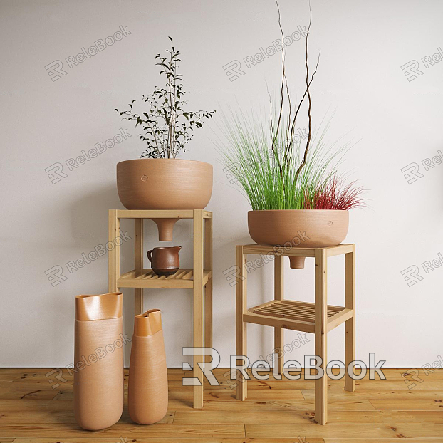 Modern Potted Plant model