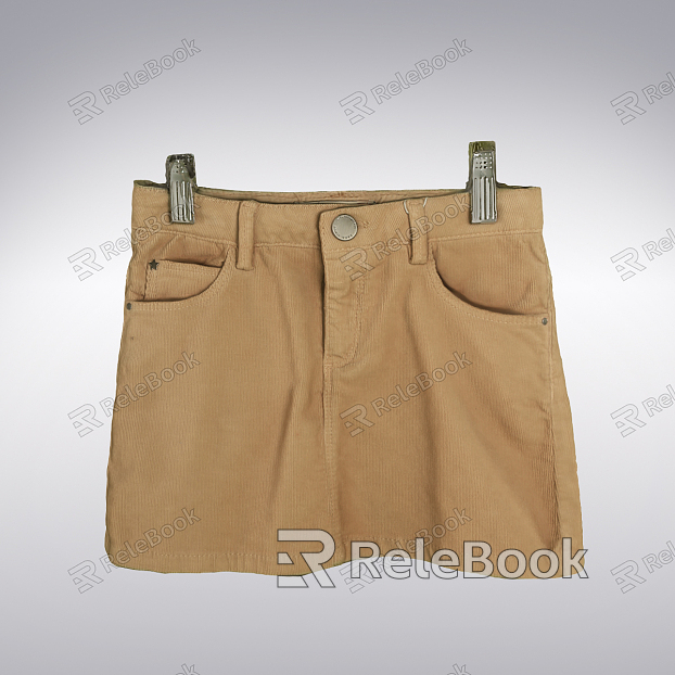 modern clothes shorts model