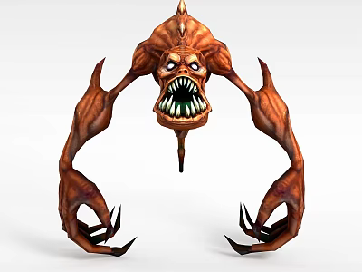 The image provided focuses on a monster-like 3D model with no locker-related elements, so it's not possible to generate a locker-centered title based on the picture's key information. 3d model