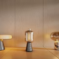 Light Luxury Table Lamp Metal Table Lamp 3d model