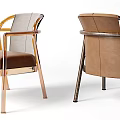Modern Leisure Accent Chairs With Various Colors Leather Seats Metal Frames And Armrest Designs