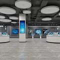 Modern Public Office Space With Open Layout Work Desks Office Chairs And Green Plants