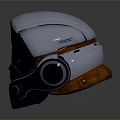 Sci-Fi Helmet Alien Helmet-Helmet High Tech Helmet Game Helmet Helmet 3d model