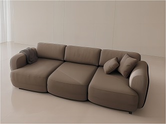 Nordic Multiplayer Sofa 3d model