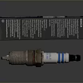 BOSCH High Performance Spark Plug With Original Packaging Box And Metal Construction