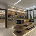 Modern Bright Archive Room Interior Featuring Bookshelves File Cabinets Folders And Central Display Shelf