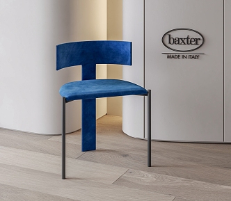 Baxter Zefir Dining Chair Single Chair 3d model