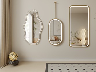 Modern Mirror 3d model