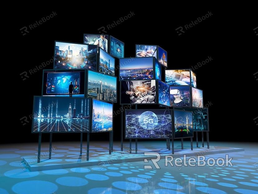 Technology Device Technology Display LED Display Exhibition Display Meichen Meichen Device model