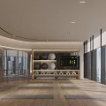 Modern Fitness Workout Space With Yoga Mats Fitness Balls Large Windows And City View Screen
