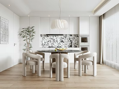 Modern Restaurant 3d model
