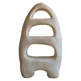 Kar Cave Bookshelf Simple Storage Rack Fish Bone Shape Floor-Standing Bookshelf Display Rack 3d model