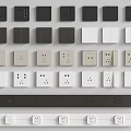 Modern Switch Socket 3d model