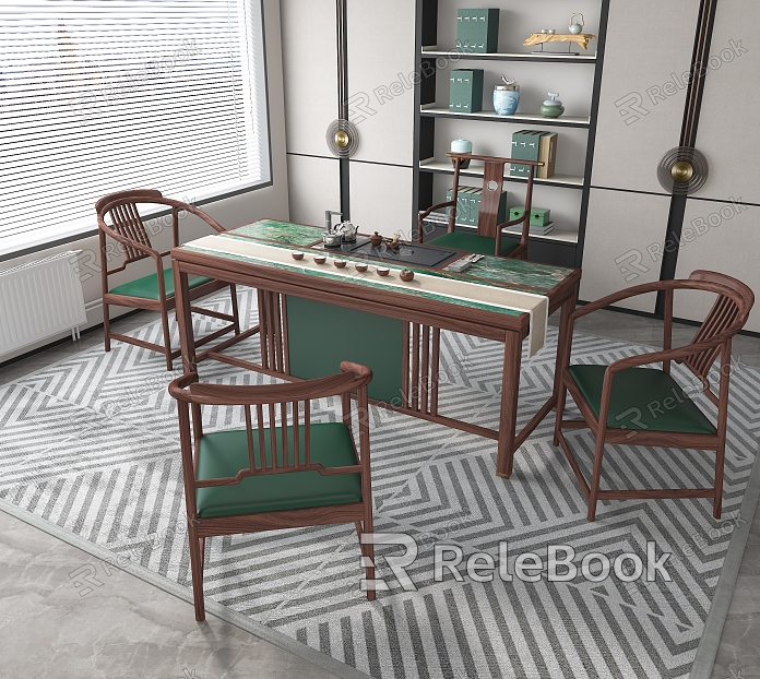 New Chinese Tea Table and Chair model