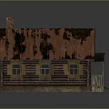 Rustic Log Cabin With Red Rustic Roof Chimney Wooden Exterior And Traditional Windows