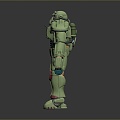 Mech Warrior Mech Soldier Machine Battlearm Mechanical Battlearm Machine Fighter Robot 3d model