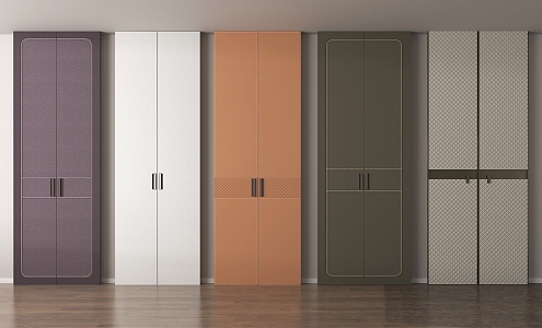 Leather Door Panel Leather Cabinet Door Panel Cabinet Door 3d model