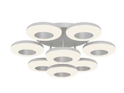 Light Luxury Ceiling Lamp 3d model