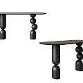 Modern Vintage Entrance Table End View Table Sideboard Table 3d model