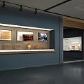 Jingdezhen Cultural Exhibition Hall Interior With Exhibits And Space Layout