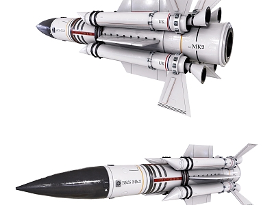 rocket missile 3d model