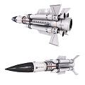 rocket missile 3d model